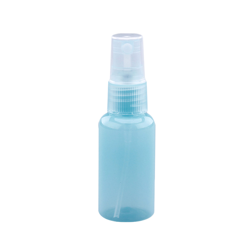 Botellas de spray de niebla de PET de perfume cosmético colorido azul de 30 ml SP-023