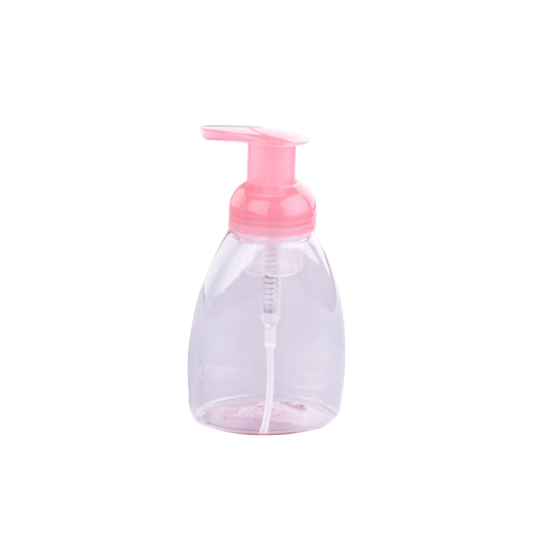 Botella de spray de bomba de espuma PET de plástico de 250 ml bouteilles d'eau en plastique SP-045