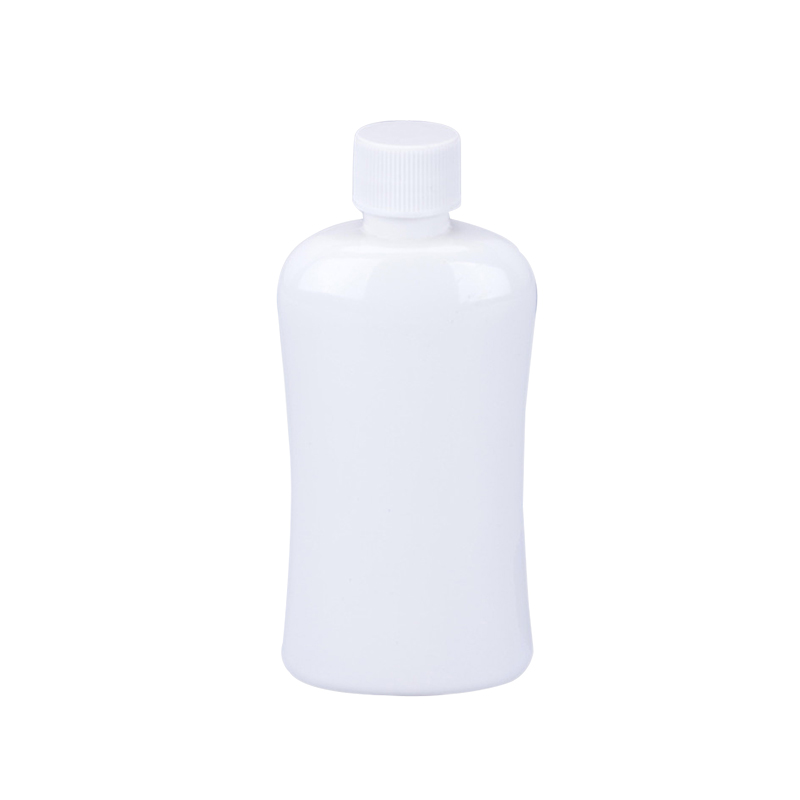 Botellas de crema de envase de líquido de botella de loción de plástico PET de 100 ml con tapa de aluminio LT-006