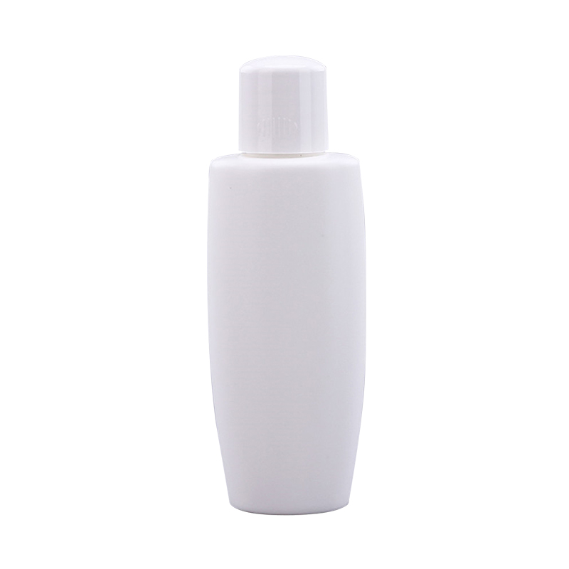 Loción de botella de medicina de contenedor de líquido de plástico PE de 100 ml / botellas de detergente LT-014