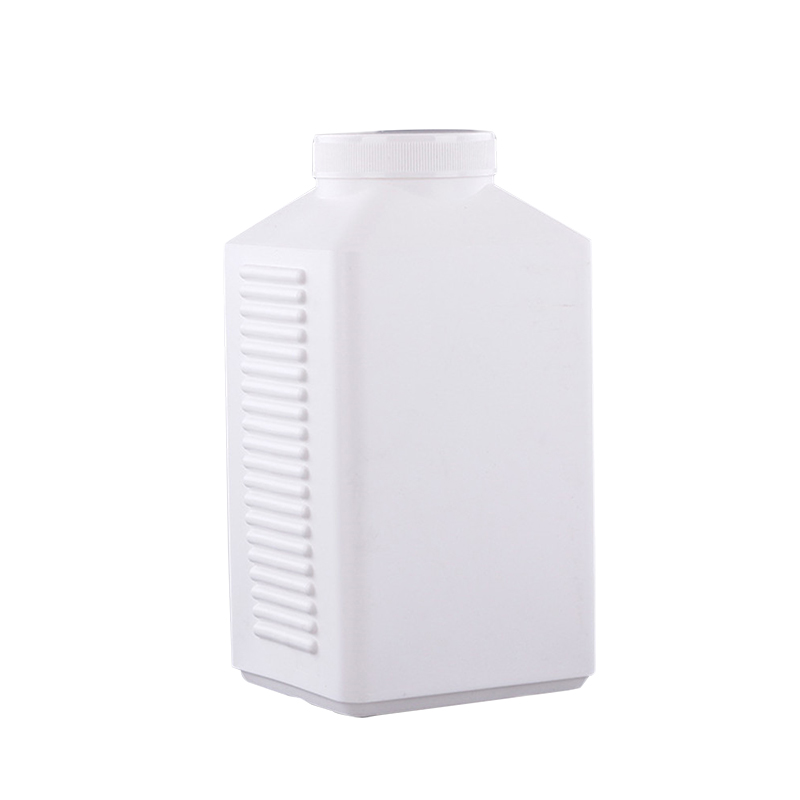 Tarro / contenedor de polvo de proteína de plástico PE de 800 ml de alta calidad PT-002